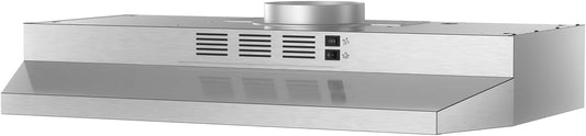 Wall Mount 30 Inch Range Hood 900 CFM, Ductless/Ducted Convertible Kitchen Hood, 3-speed Gesture Sensing