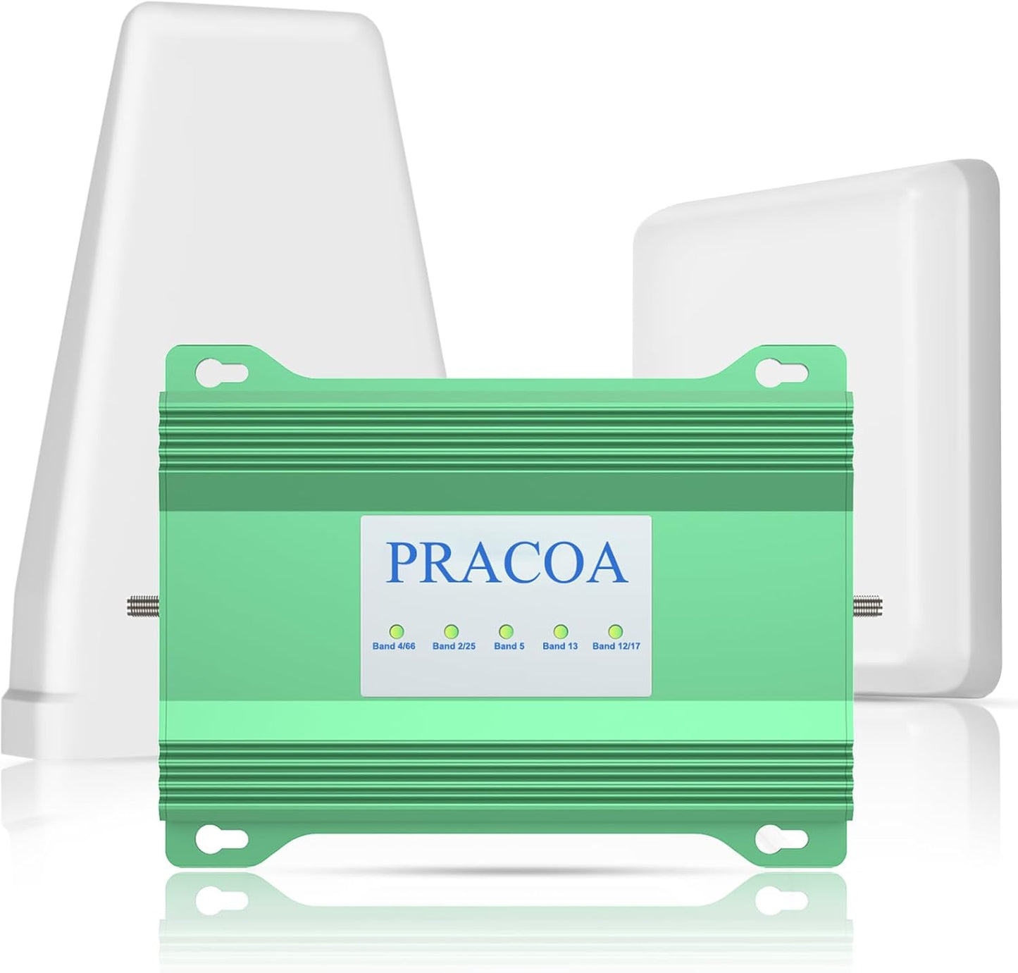 Cell Phone Signal Booster for AT&T, T-Mobile, Verizon 5G 4G LTE 3G, Sprint (green)