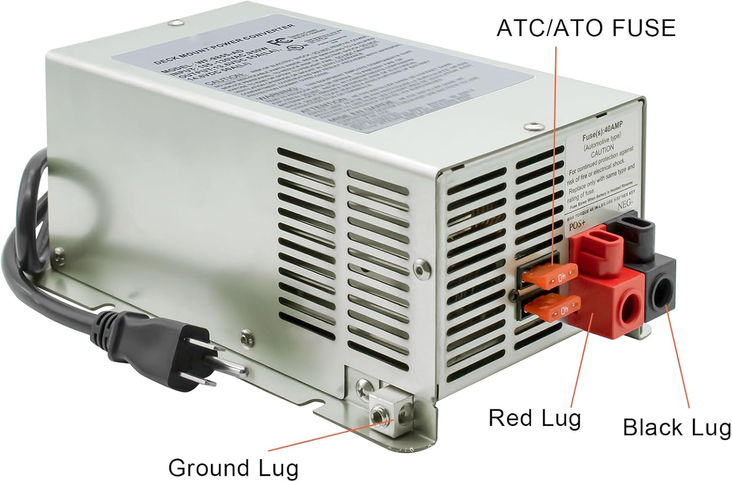 Power Converter 9800 Series Converter/Charger 65 Amp DC Output (20 Amp AC Power Cord