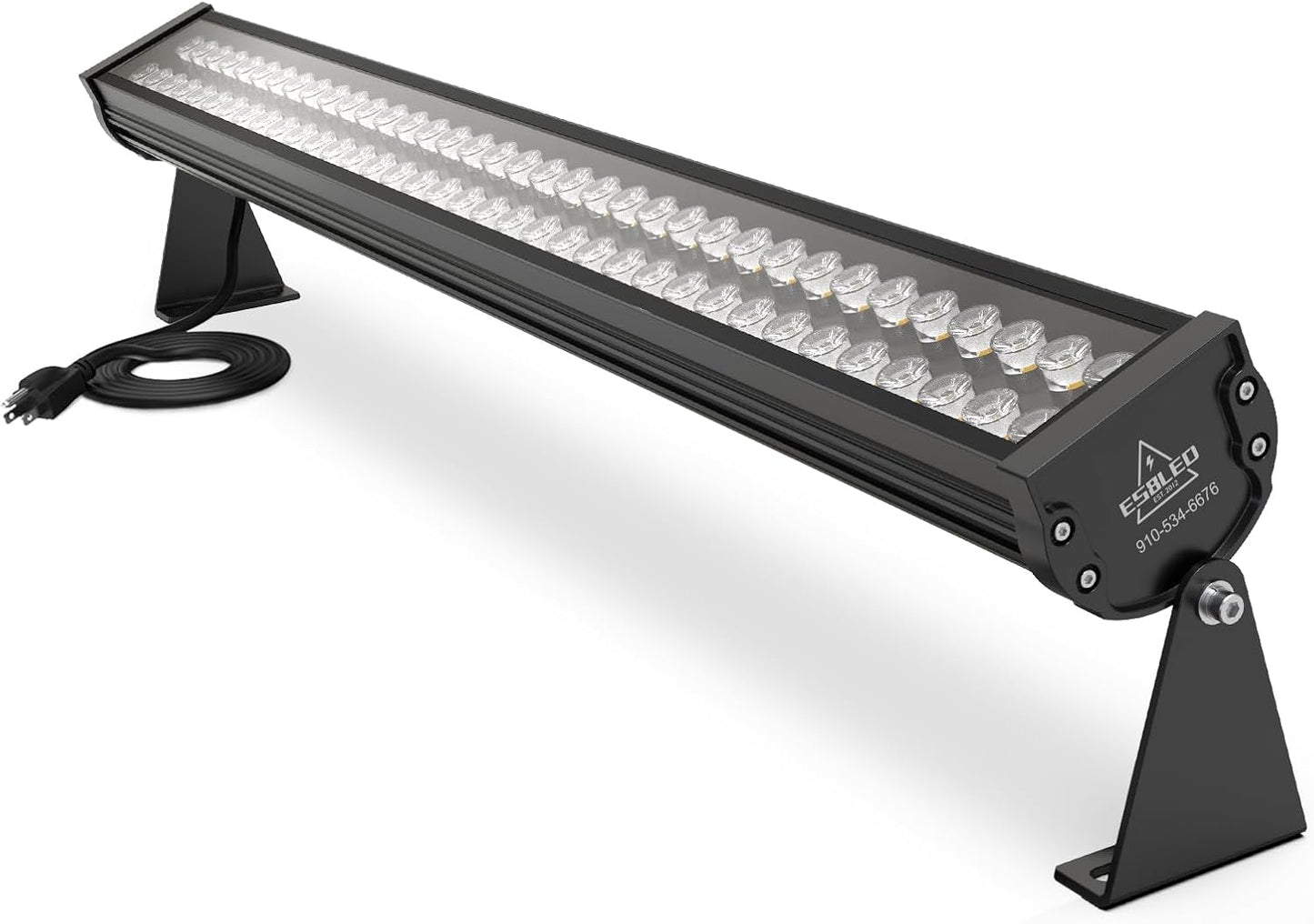 72W LED Linear Floodlight, 5700K Crystal Bright White, Adjustable Lighting Directions, Waterproof LED Wall Washer