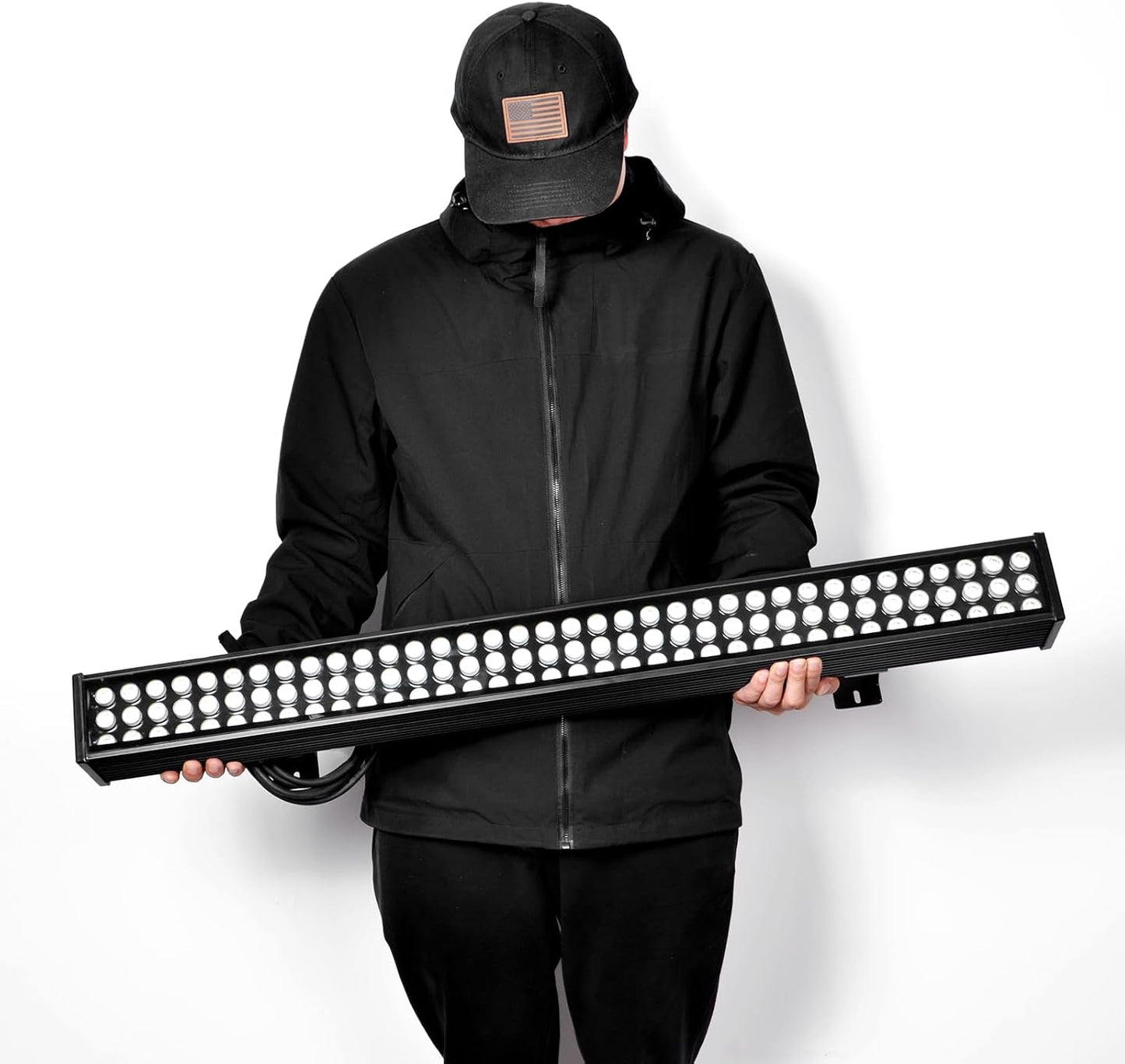 108W Super Bright LED Light Bar, 5700K Crystal Bright White, Heavy Duty LED Linear Light Bar for Lighting Box