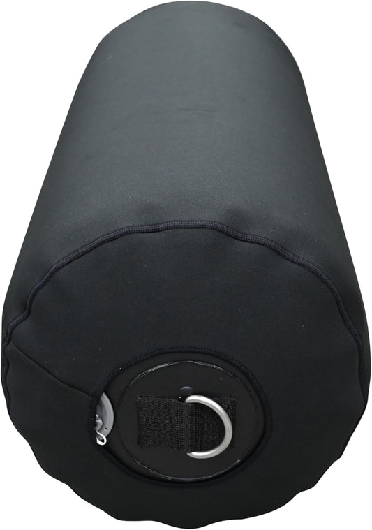 Seipel Marine Inflatable Cylinder Boat Fender & Cover, 41oz Industrial Material, 12'x 30'L