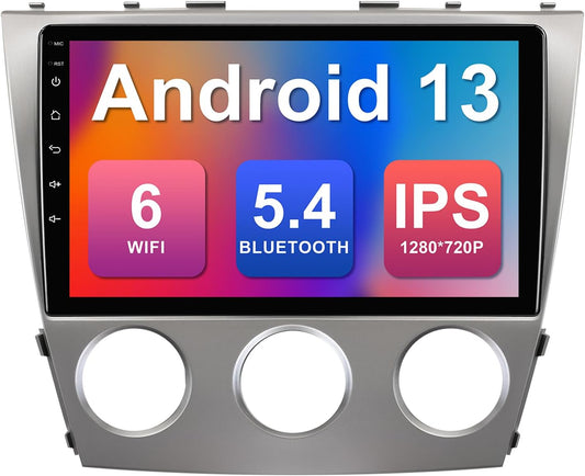 2+32G 10.1-inch Android 13 Car Stereo for Toyota Camry 2006-2011 IPS Touchscreen with Carplay, Android