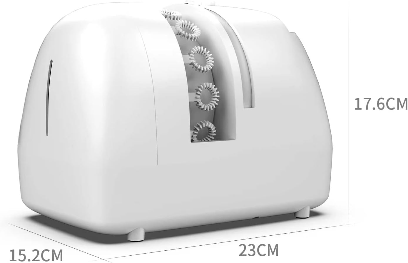 Auto-Refill Bubble Machine for Kids - 400ml Bubble Toy with 2 Speeds, Adjustable Nozzle & Dual Power (Battery/AC)