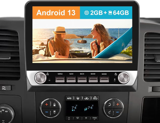 Android 13 2GB+64GB Car Radio Compatible for Chevy Chevrolet Silverado Tahoe Equinox GMC Sierra Yukon