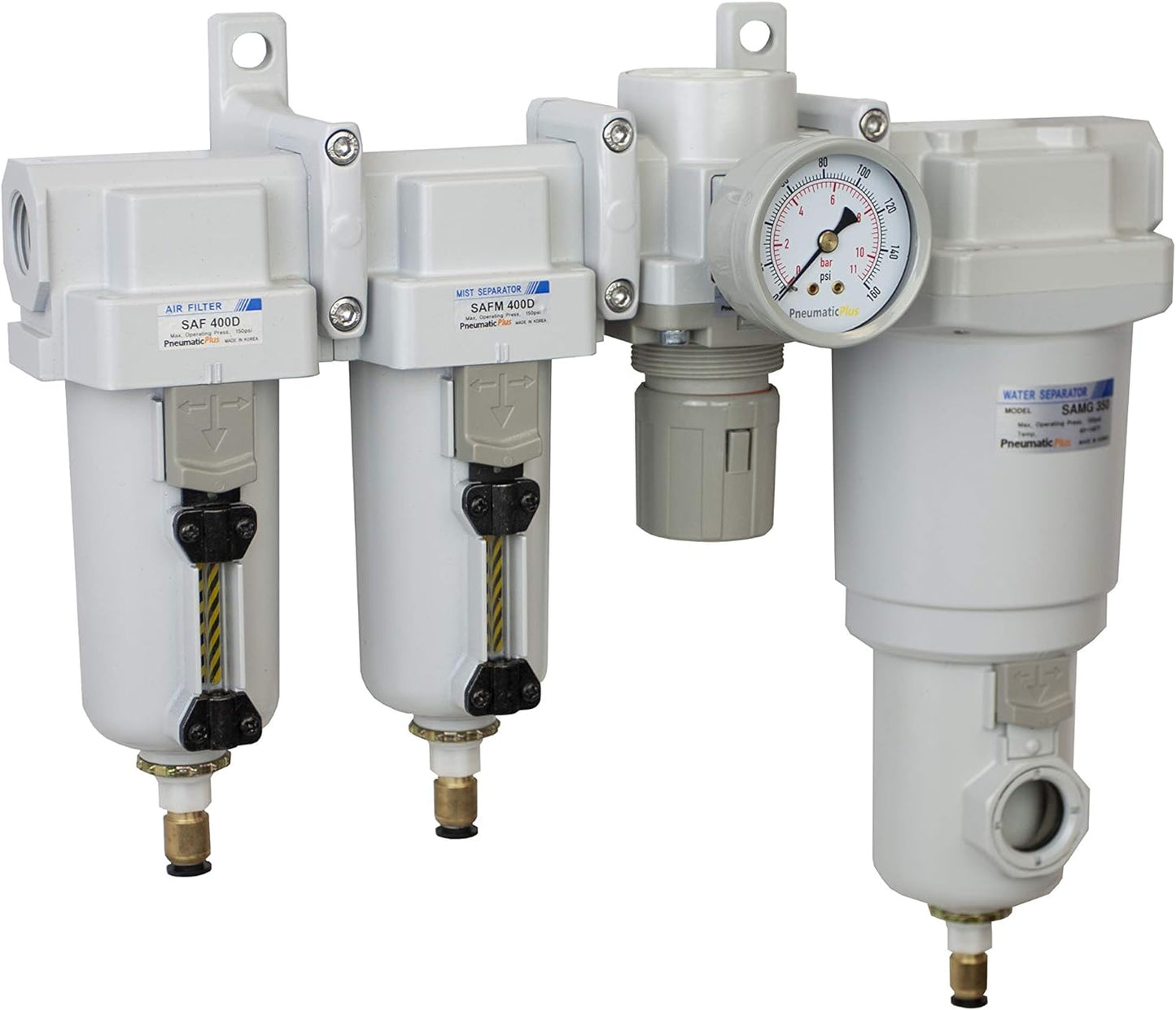 PneumaticPlus SAU470-N04DG-MEP 4 Stage Compressed Air Drying System