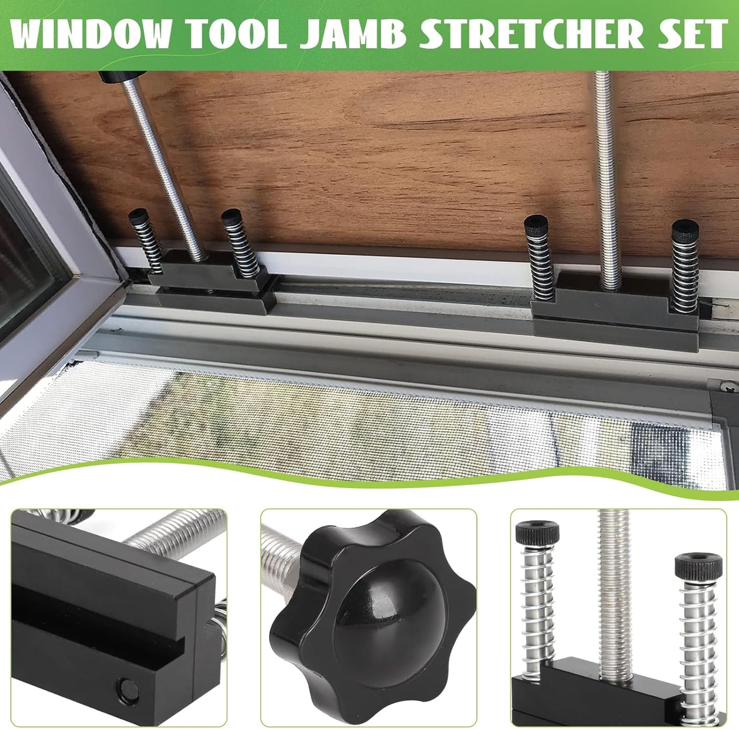 Window Tool Jamb Stretcher Set Window Spreader Jamb Stretcher 2ps Aluminum