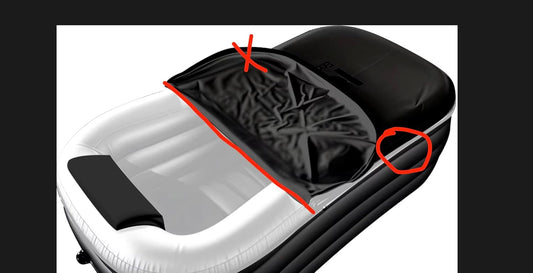 PortableInflatable Bathtub, Foldable, Freestanding Soaking Tub for Adults, Durable, Space-Saving, Easy to Store