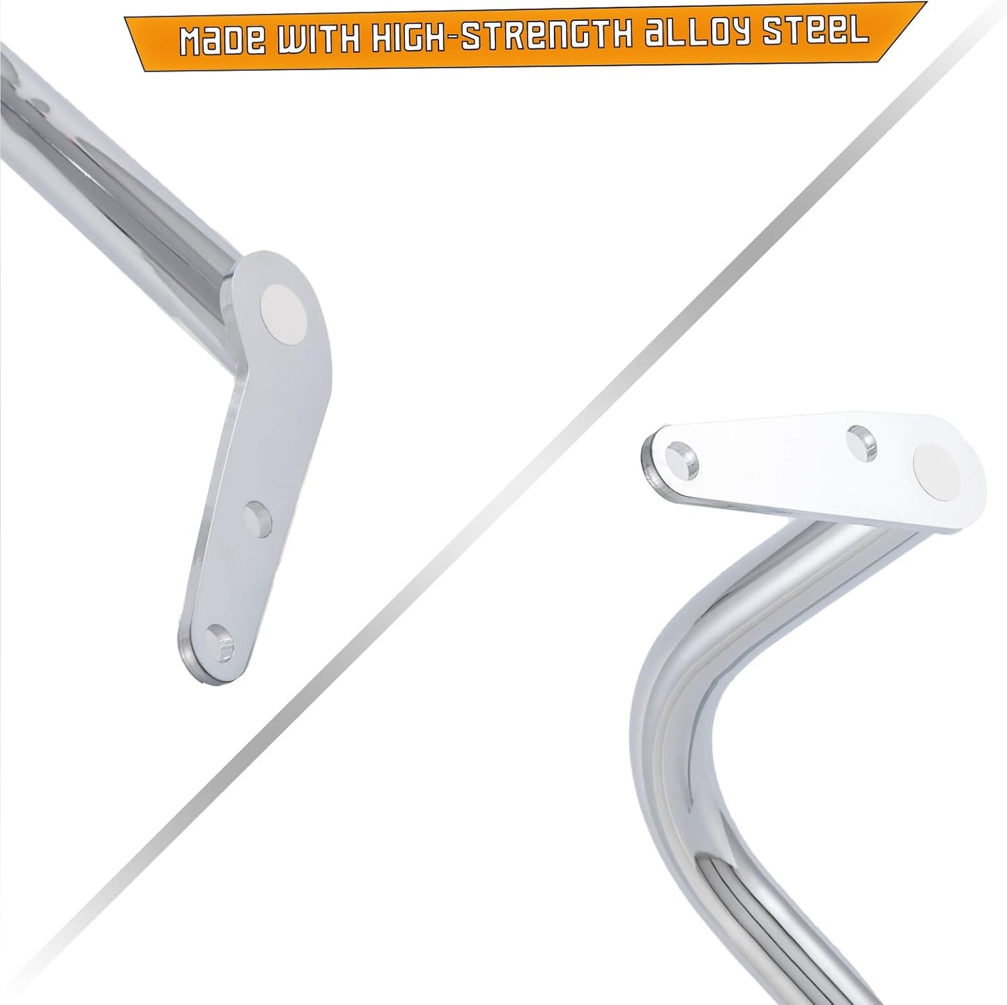 Kinglemc Engine Guard Highway Freeway Crash Bar for Yamaha Vstar Xvs 1100 Custom Classic Silverado