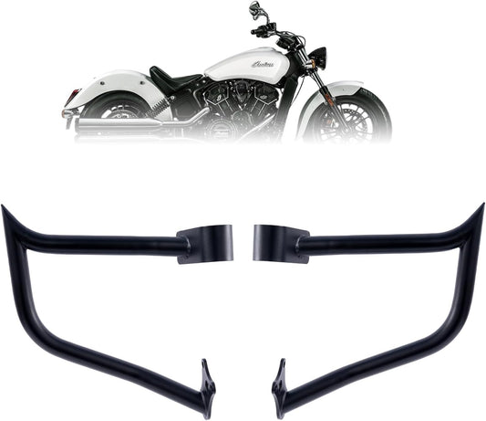 Kinglemc Crash Bar Engine Guard Highway Freeway Bar for Indian Scout 2015-2024 Scout Bobber ABS 2018-2020 Scout Sixty 16-24