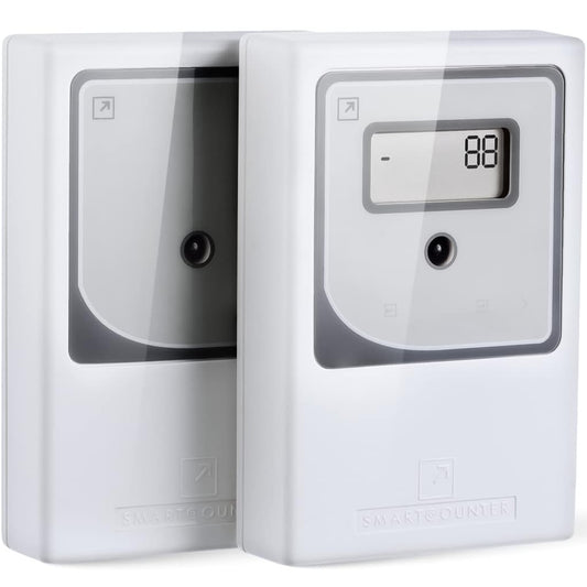 Retail People Counter Security Checkpoint, Smart Traffic Counter, Infrared Wireless Visitor Counter, Battery