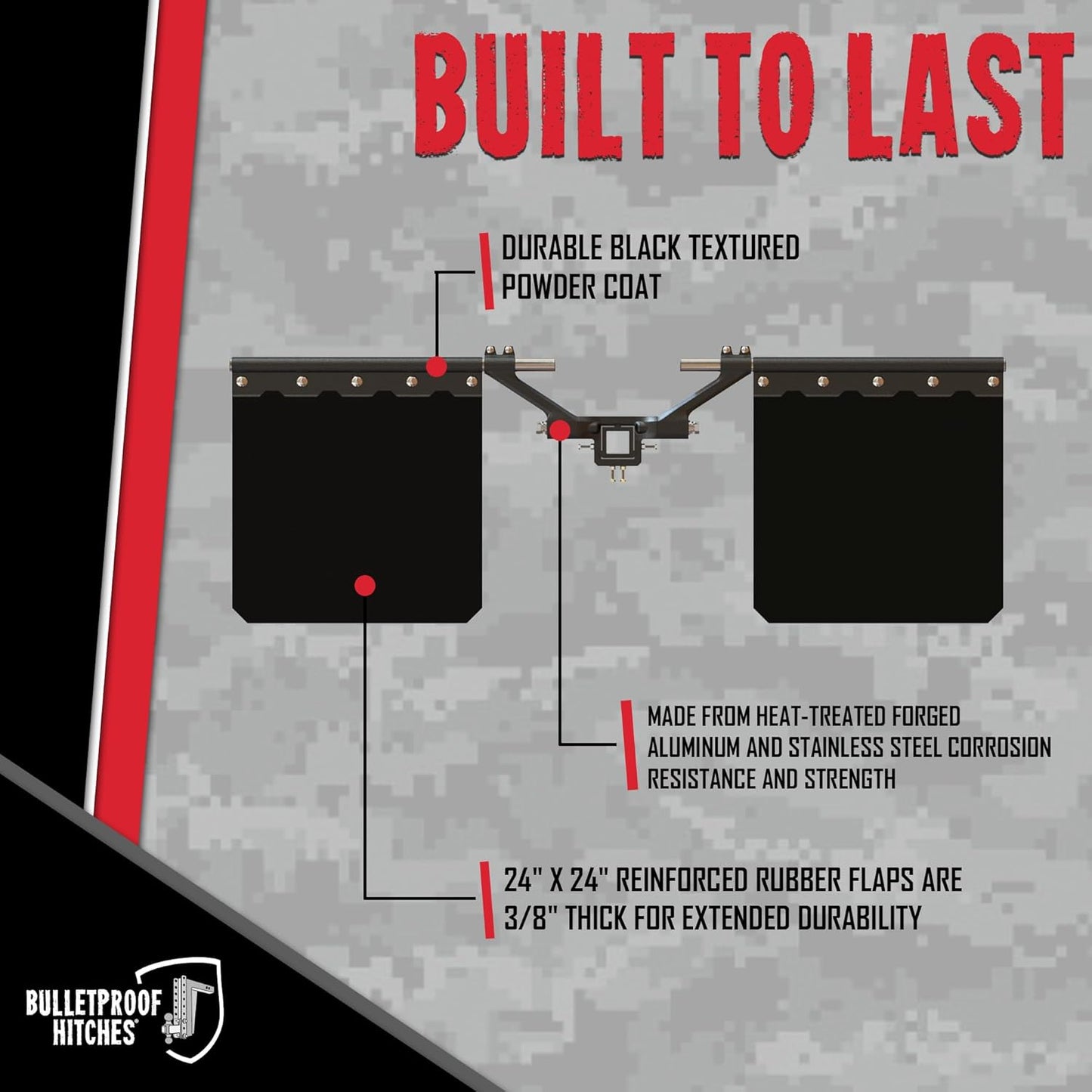 Bulletproof Road Shield Mud Flap System