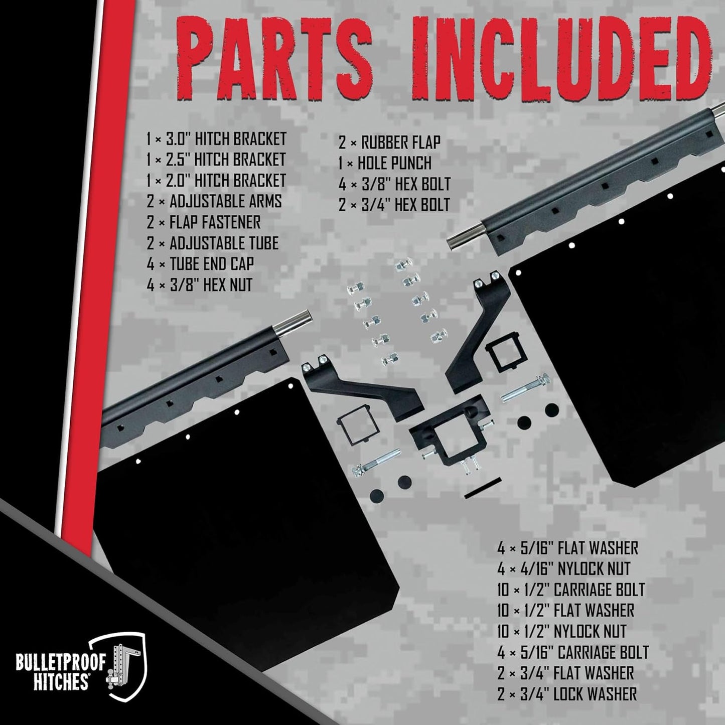 Bulletproof Road Shield Mud Flap System