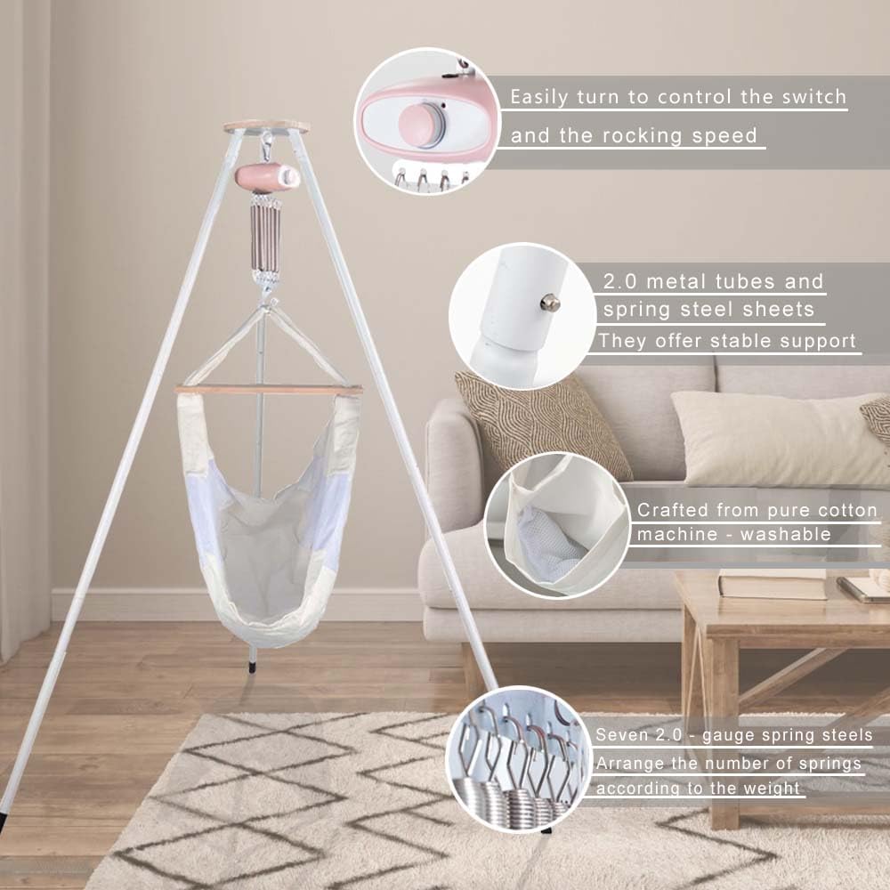 Automatic Baby Swings for Infants, The Baby Swing That goes up and Down, Infinitely Variable Speed