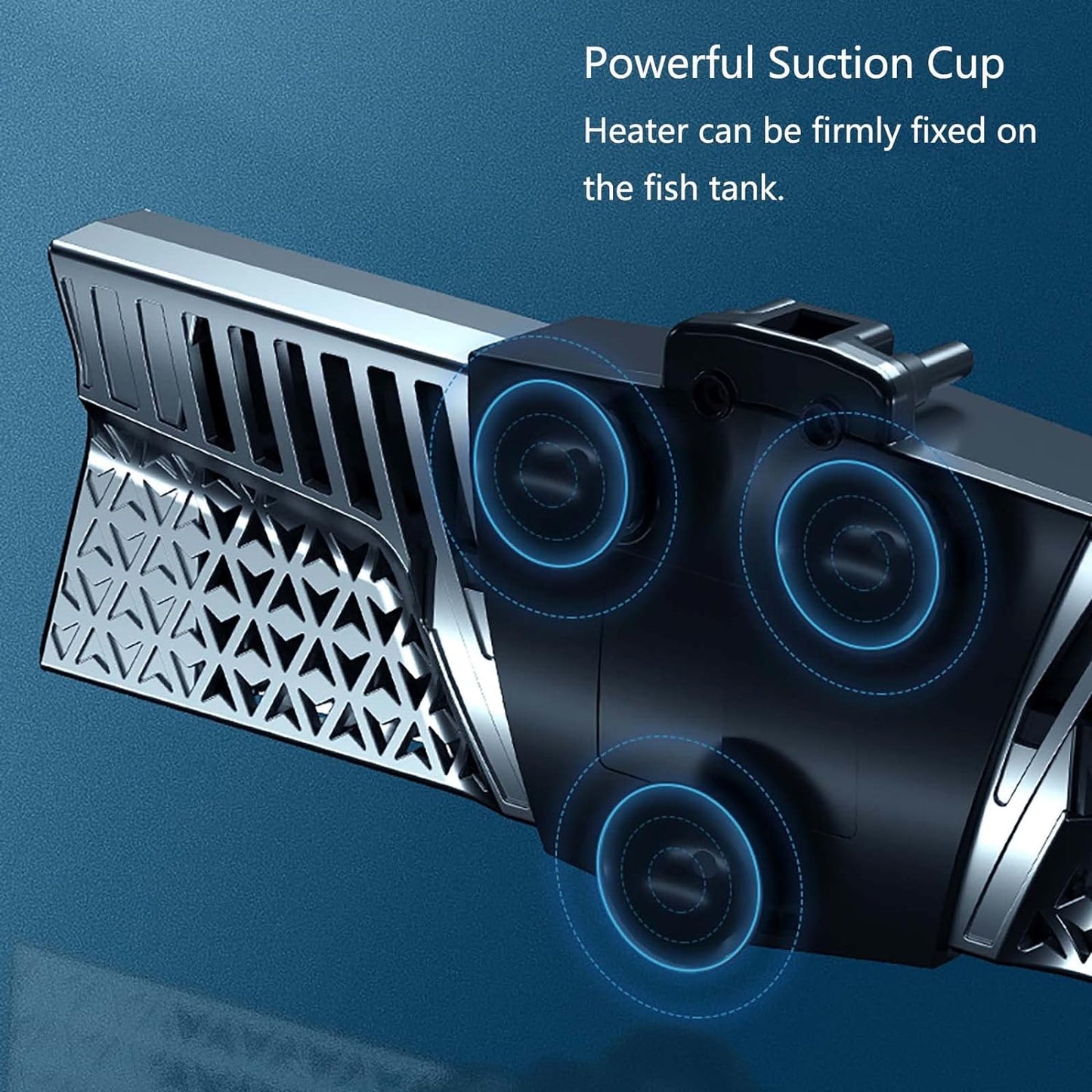 Fish Aquarium Heater 200/300/500W PTC Ceramic Digital Double Heating Rods