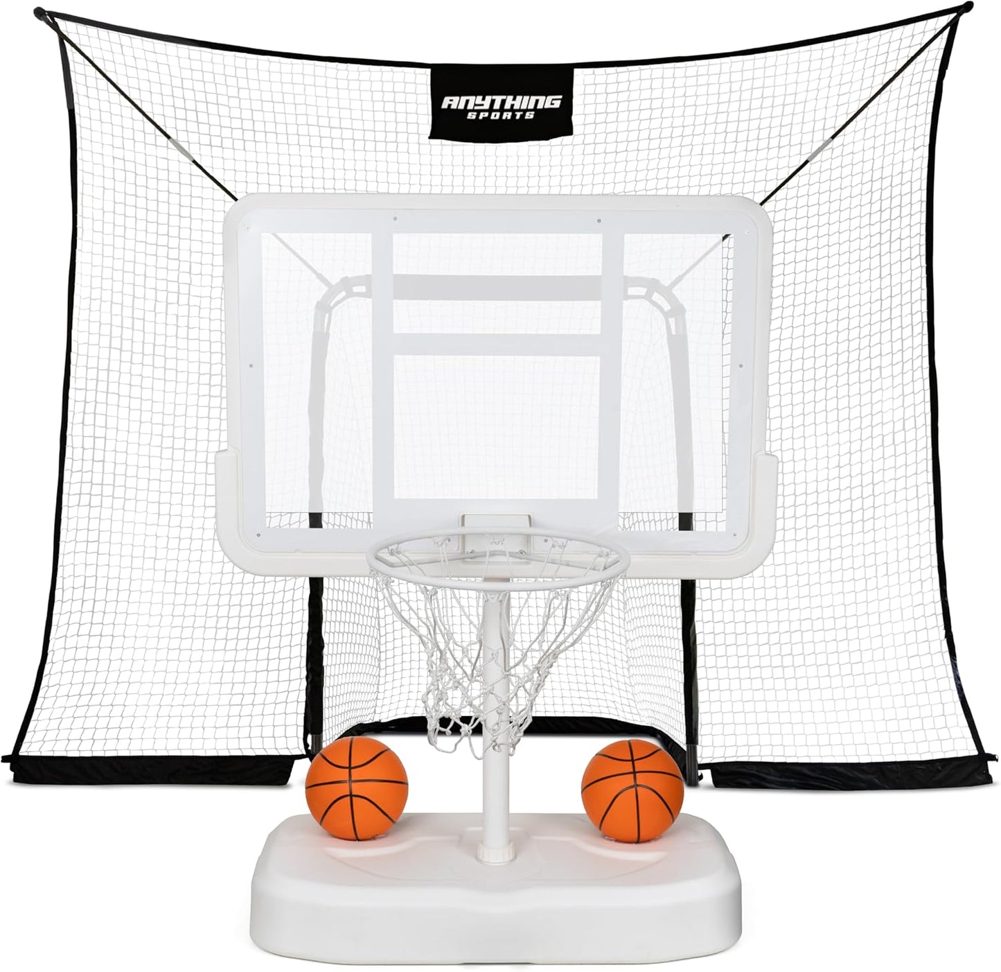 Deluxe Poolside Basketball Goal with Backstop