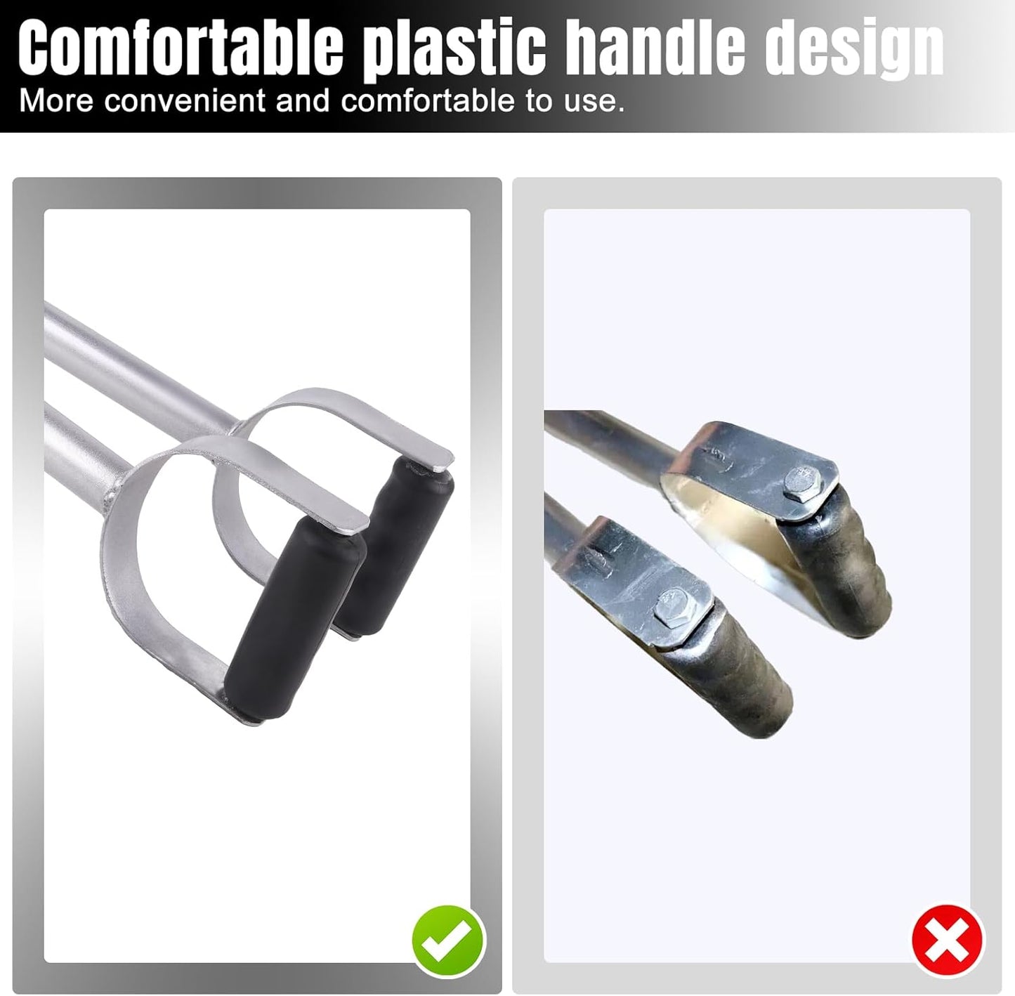 Professional Hand Seamers, Sheet Metal Tools, 2-in-1 Standing Seam Tool Leak-Proof Bending Pliers