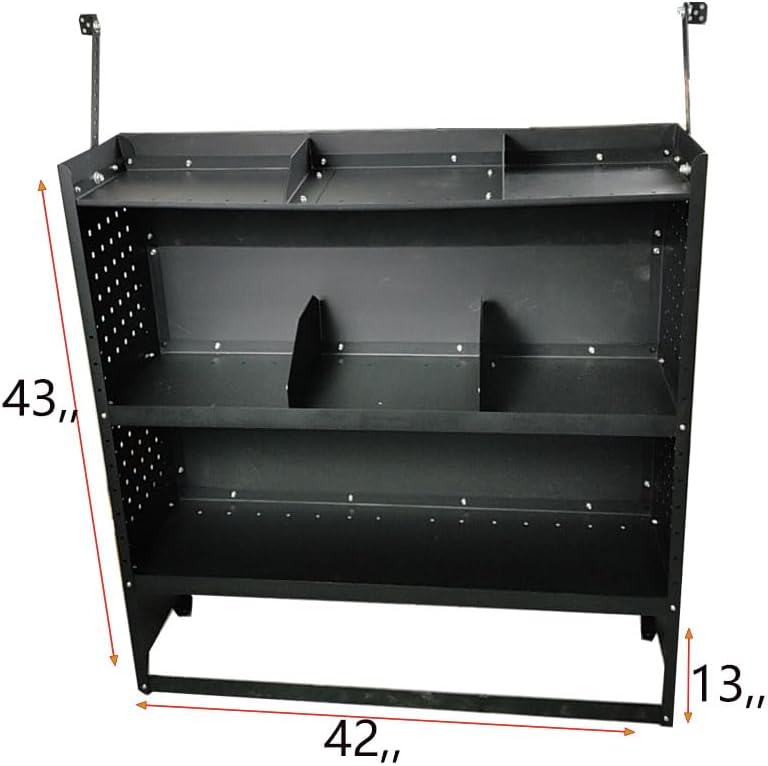 Rack Dual use Ford, General Motors, NV, Promaster, Sprinter, Metris, Adjustable 43'W x 42'H x 13'D