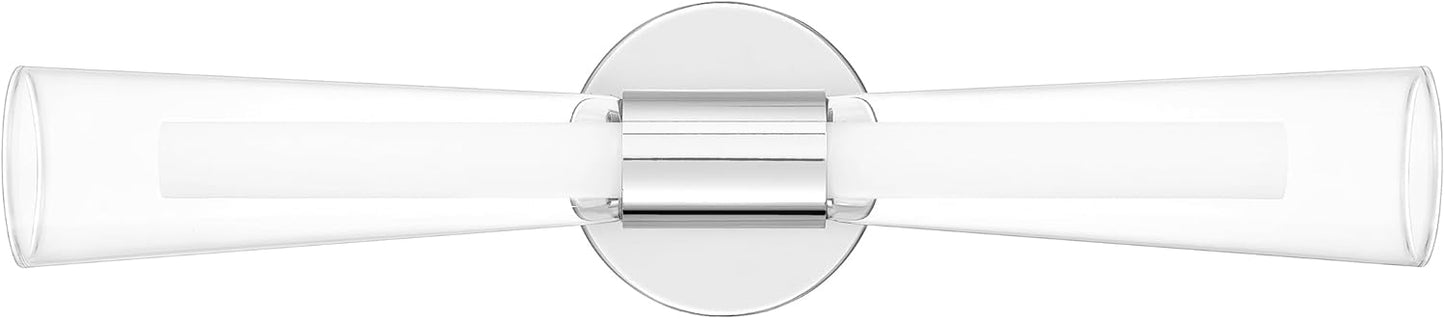 Quoizel Amara Integrated LED Polished Chrome Vanity Light
