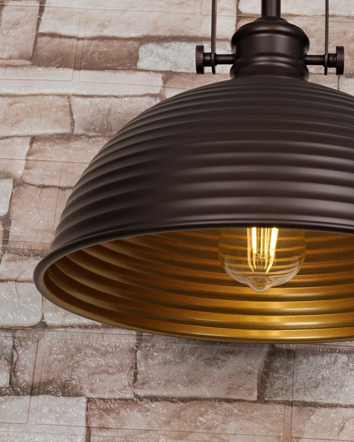 Dusk to Dawn Outdoor Wall Sconce 2-Pack, Exterior Farmhouse Gooseneck, 11.8' Oil Rubbed Bronze Metal
