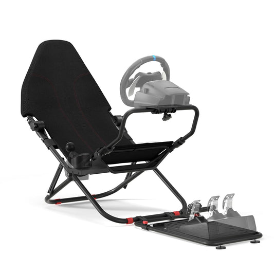 RACGTING Racing Simulator Cockpit for G29 G920 G923, Foldable & Adjustable Racing Seat for Thrustmaster T248X T248 T3