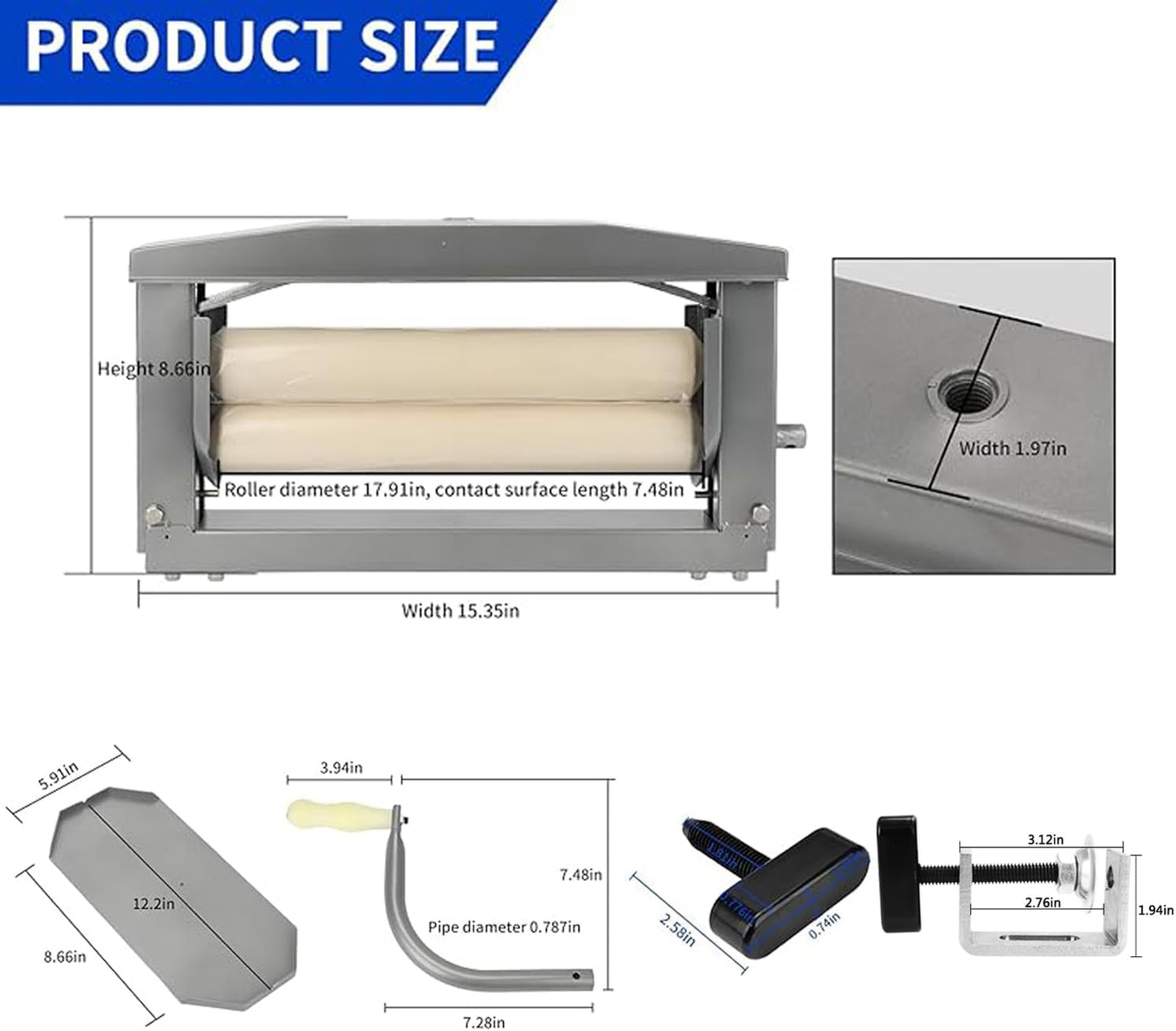 Clothes Wringer, Laundry, Heavy Duty, Off Grid, Solar Powered when you really think about it.