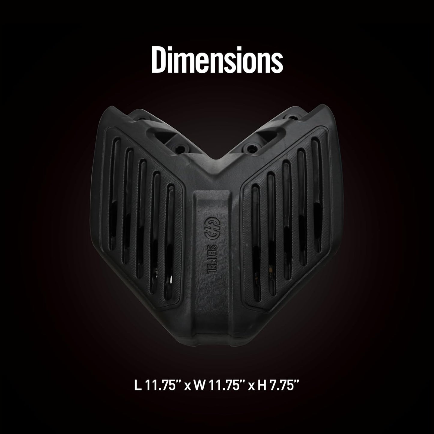 Permanent Corner Dock Fender, UV Resistant EVA, High-Density Molded Foam with 6 Screws