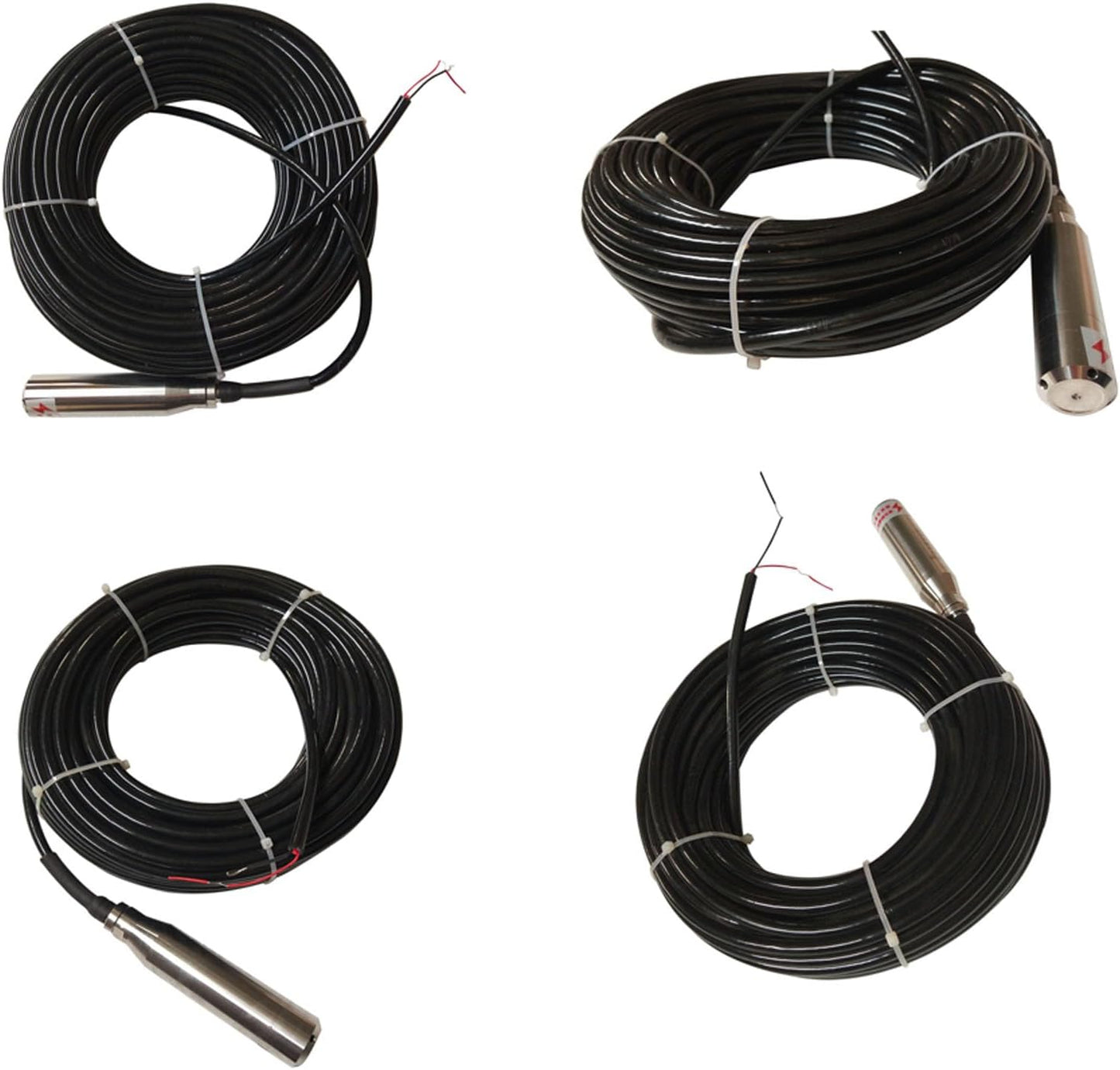 Water Tank Level Sensor 4 to 20mA, 24 to 32VDC, Liquid Sensor, IP68 Waterproof Class 98FT Measuring Range