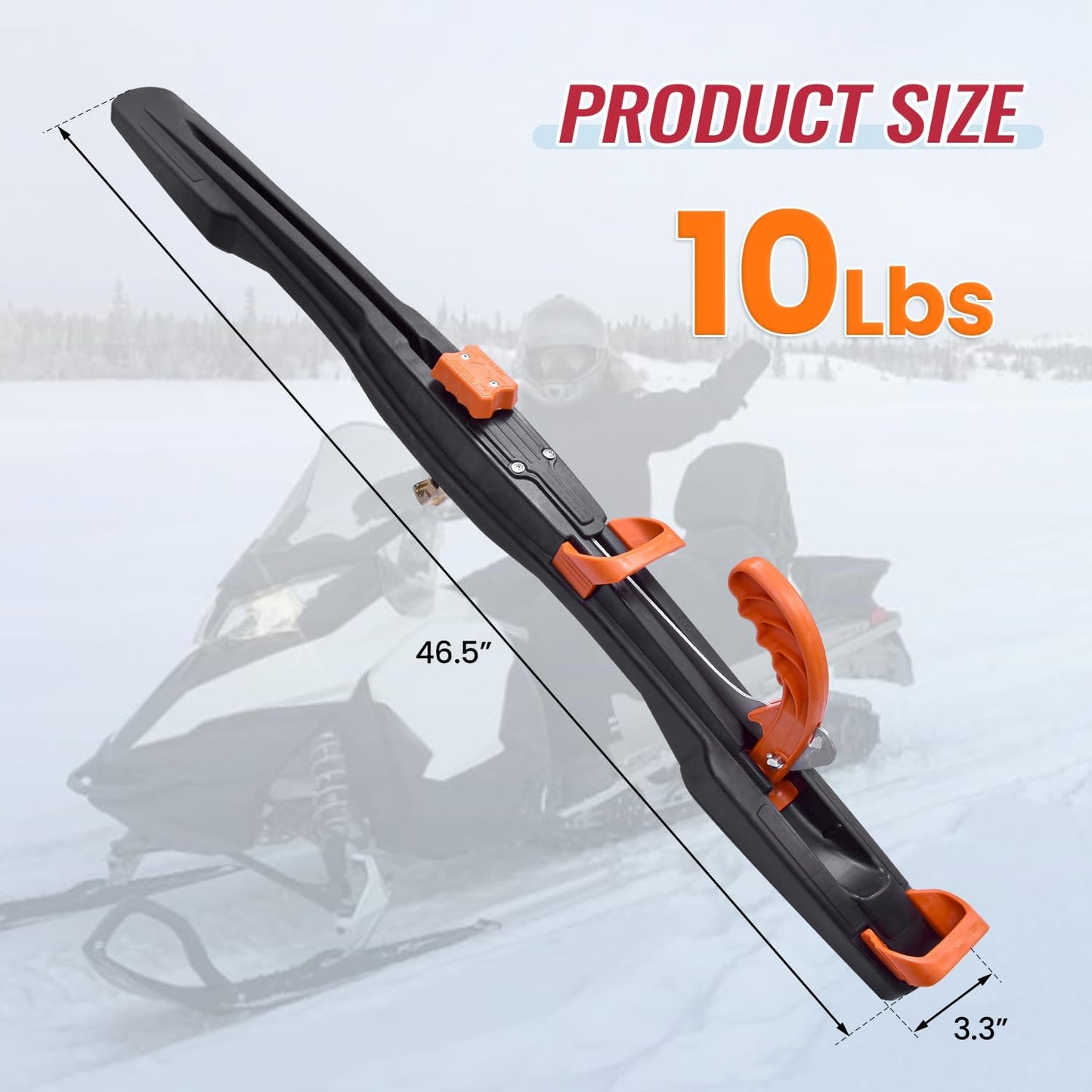 Snowmobile Trailer Tie Down System Fit for Superclamp II