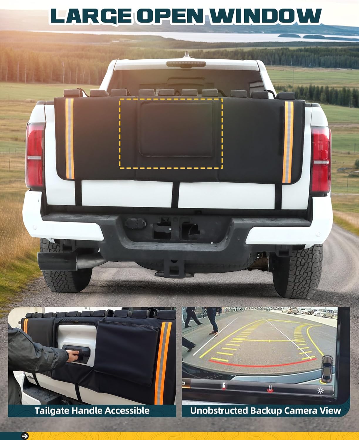 62' Heavy-Duty Truck Tailgate Bike Pad for Mountain Bikes, BMX, Ebikes, etc.