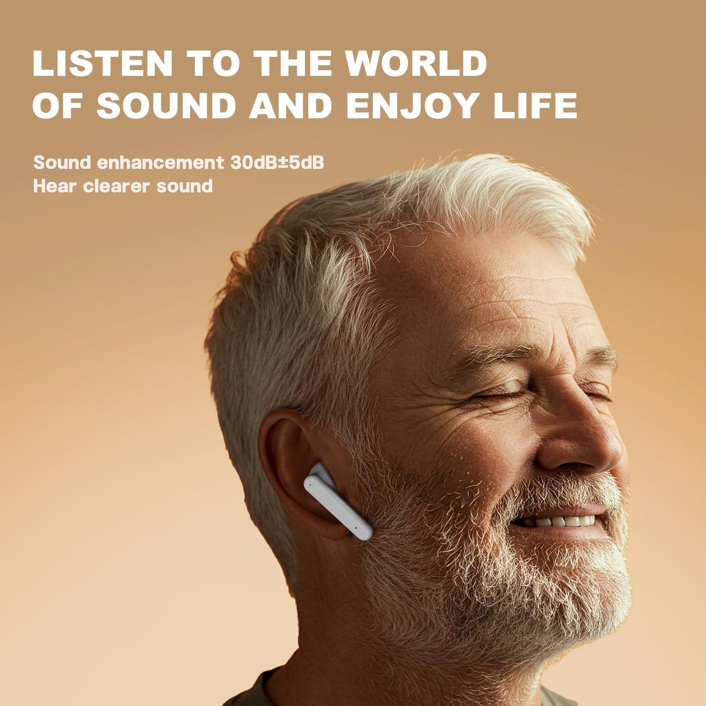 Hearing Aids for Seniors, Advanced Smart Chips, Rechargeable, AI Noise Cancelling