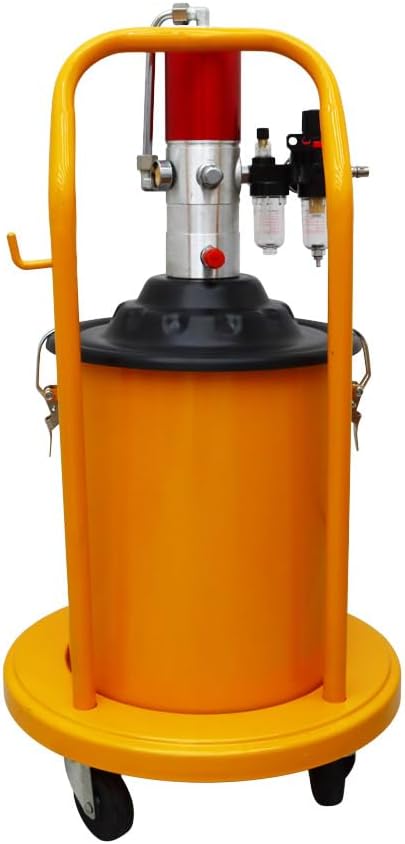 Grease Pump Air Pneumatic Lubricator 20L Compressed Injector with Gun Hose 5 Gallon