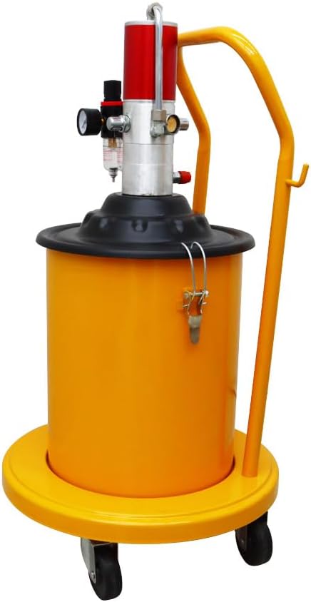 Grease Pump Air Pneumatic Lubricator 20L Compressed Injector with Gun Hose 5 Gallon