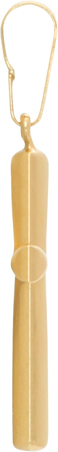 14k Gold Cross Pendant, Hypoallergenic Gold Religious Charms for Men and Women, Handcrafted in the USA