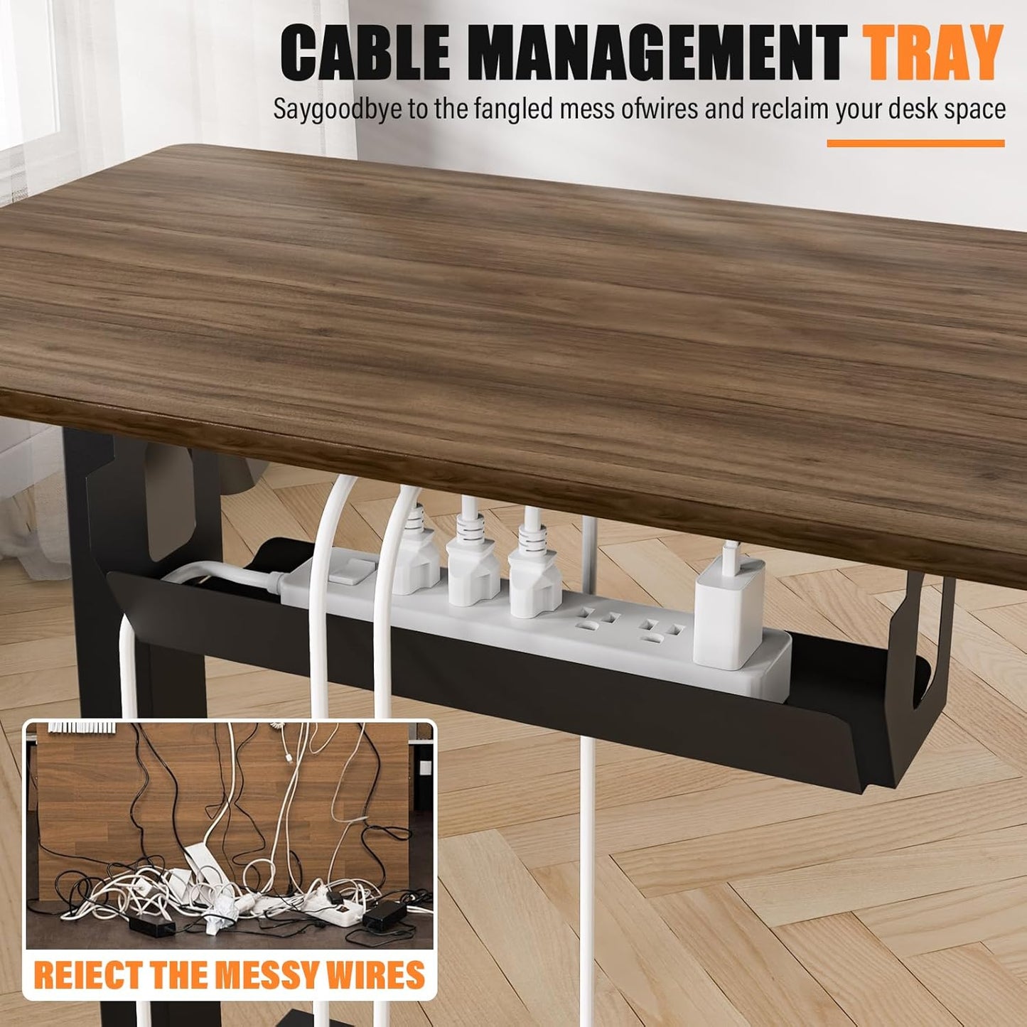 Adjustable Height Standing Desk, 35 x 20 Inches Small Electric Sit/Stand Up Mini Desk
