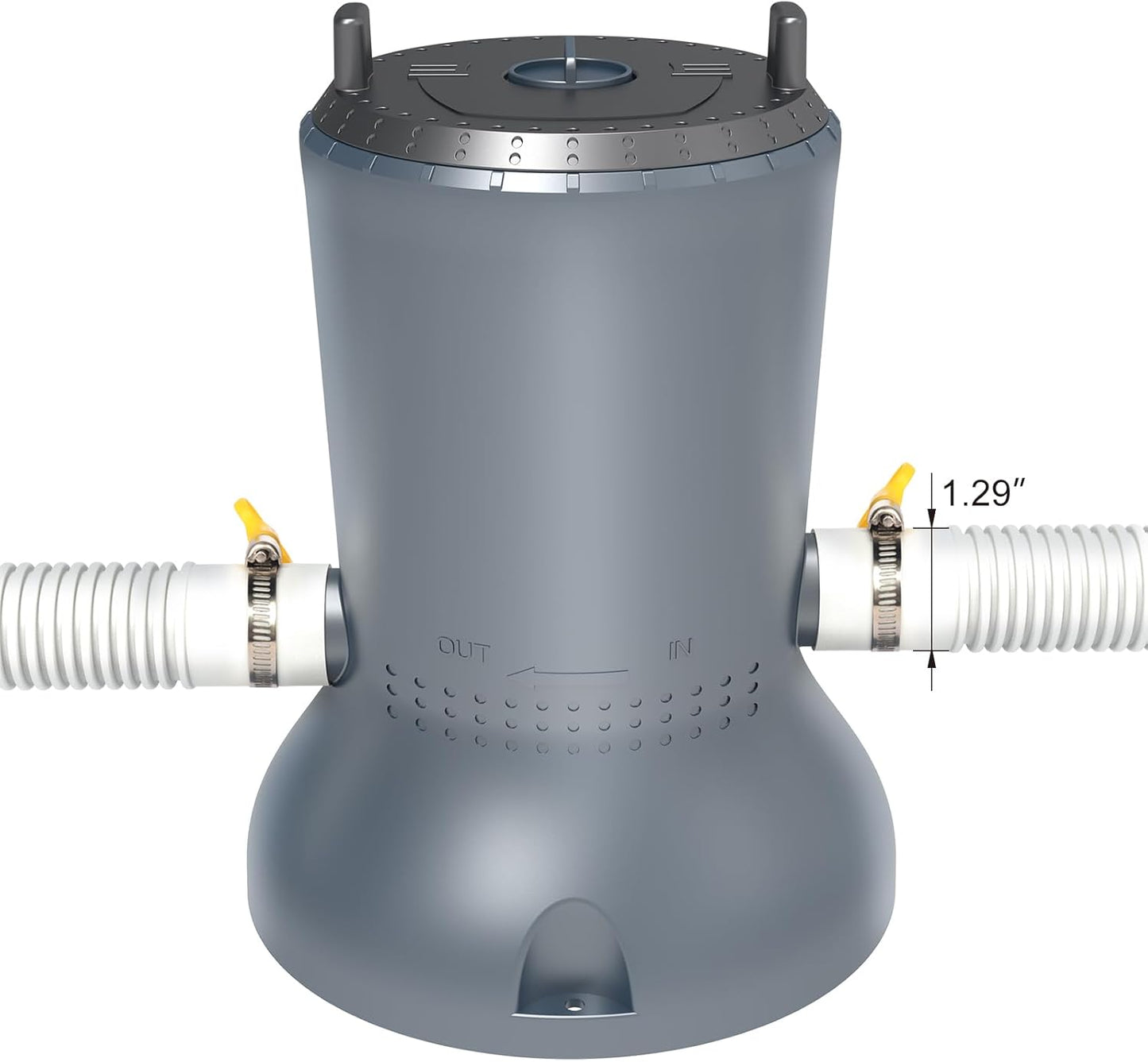 WaterRebirth Solar Energy-Saving Cartridge Filter Pump for Above Ground Pools