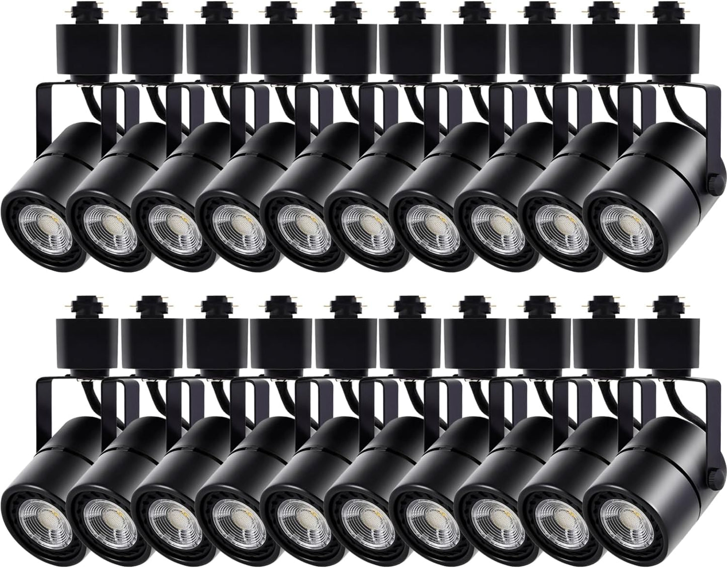 Motrackcao Track Lighting Heads 6.5W 4000K Cool White Dimmable Bright LED Track Lights Fixtures