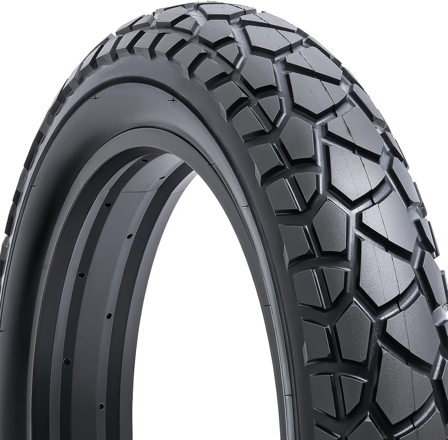 2-PCS 20' Heavy Duty Fat E-Bike Tires 20 x 4.0/98-406 Compatible with 20x4.0 20X4 E-Bike Bicycle Tires (Y-1327)