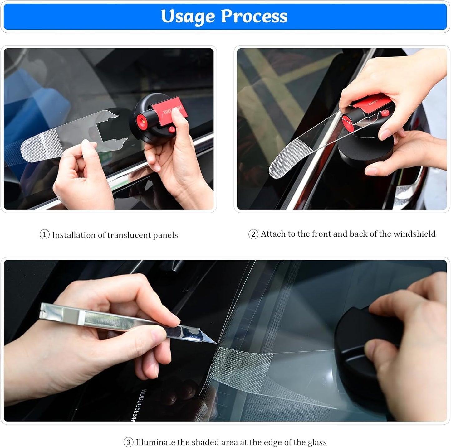 Gomake Window Film Cutting Light Professional Window Tinting Cutting-Edge Precision Lighting Tool