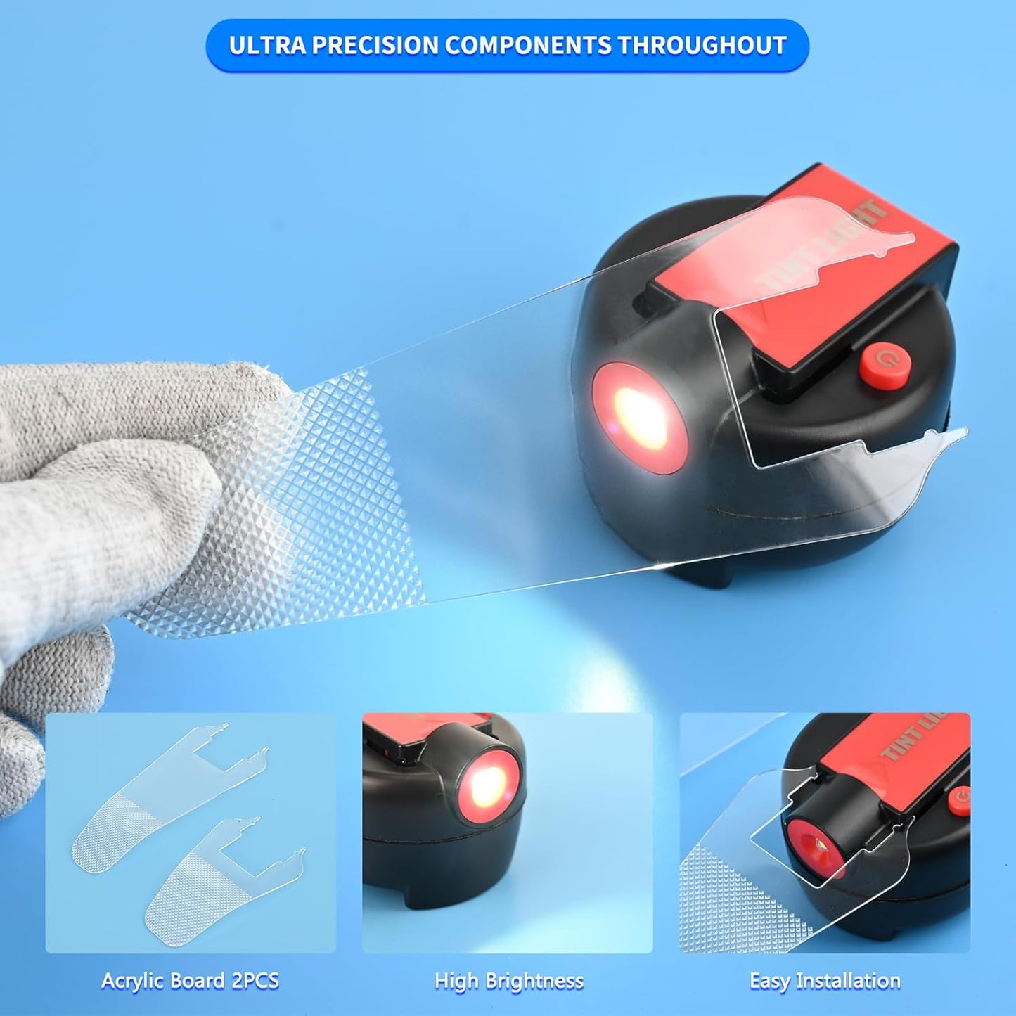 Gomake Window Film Cutting Light Professional Window Tinting Cutting-Edge Precision Lighting Tool
