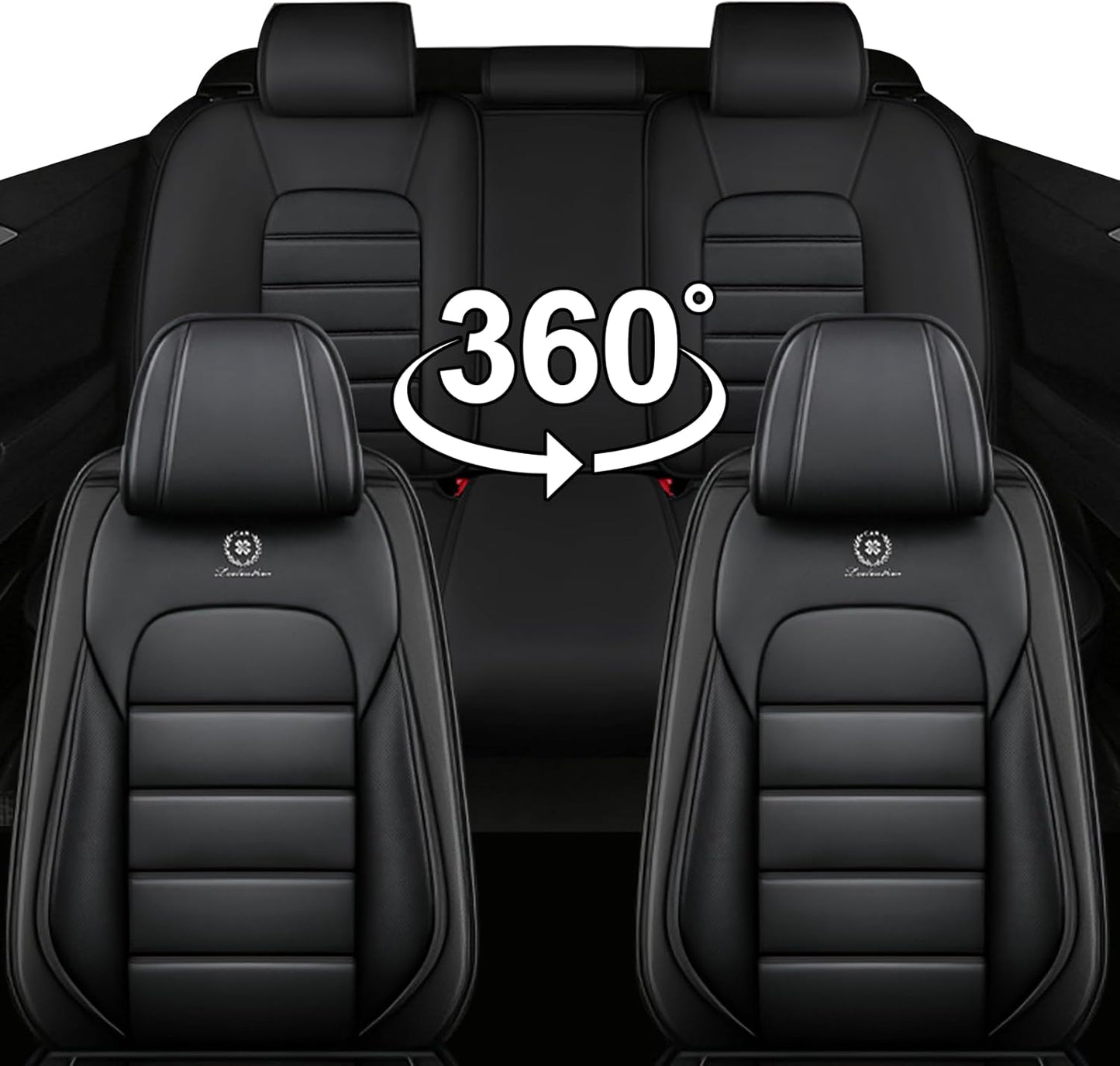 Custom Fit for Jeep Wrangler JK JL 4-Door Seat Covers Full Set 2007-2025, for Unlimited X Rubicon 392 Sahara Willys