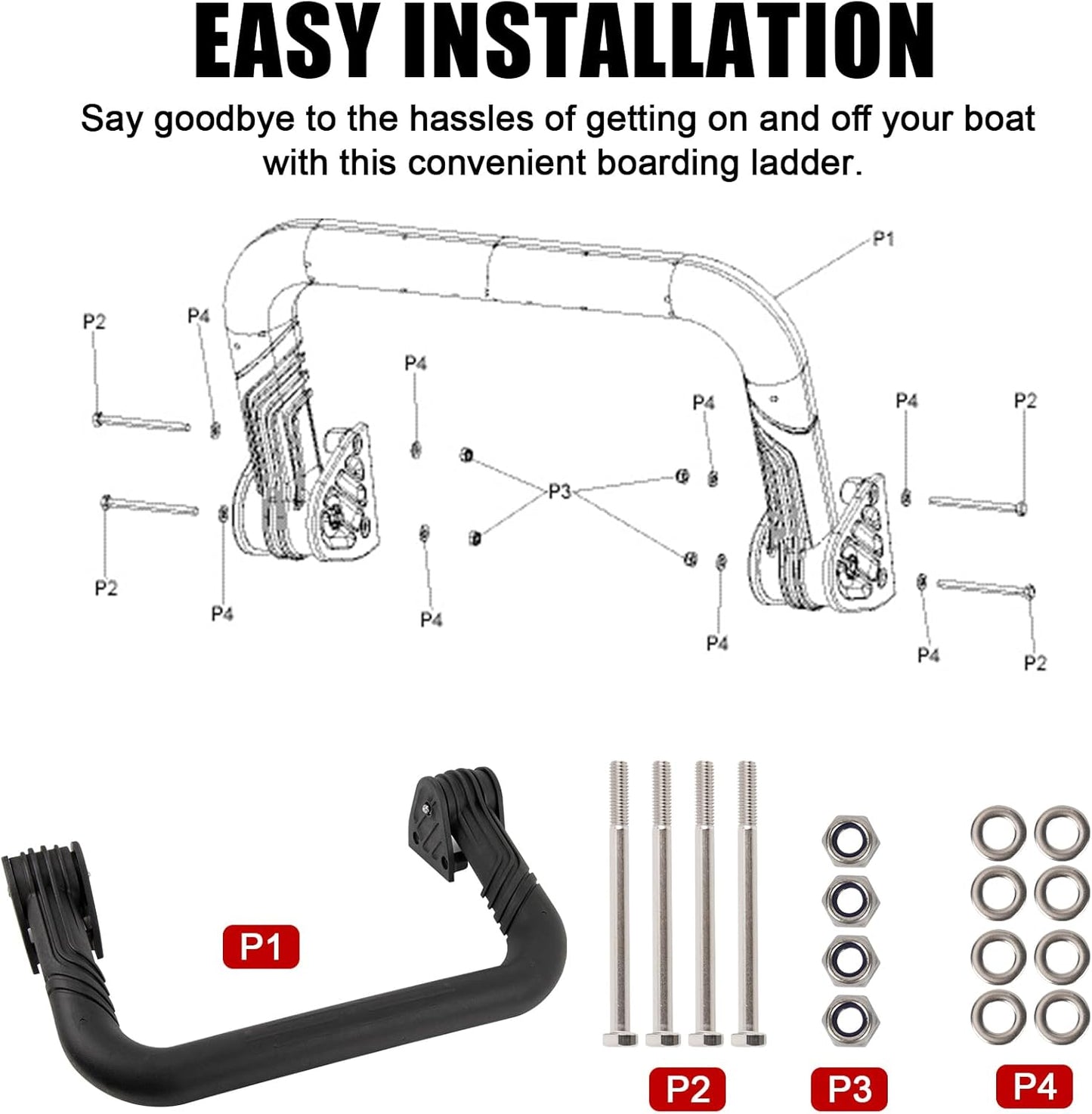 Reboarding Ladder,Boarding Step for 295100869 295100747 GTR GTR X GTS RXP X RXT X Wake PRO