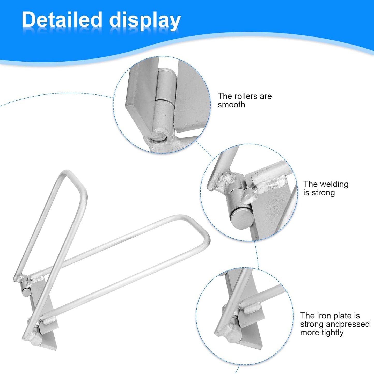 Metal Roof Eaves Locking Tool, Fast and Clean Hemming for Drip Edges, Roofing Standing Seam Lock Tool