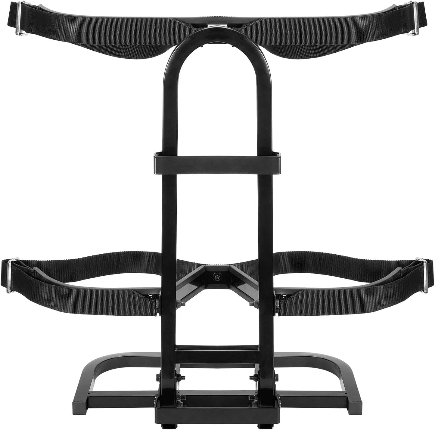Universal Golf Cart Rear Seat Bag Holder Rack Compatible with Club Car/EZGO/Yamaha, Fits Safety Grab Bar