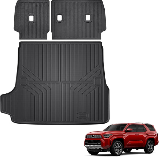 Cargo Mat for 4Runner 2025, Cargo Liner Trunk Mat TPE Back Seat Cover