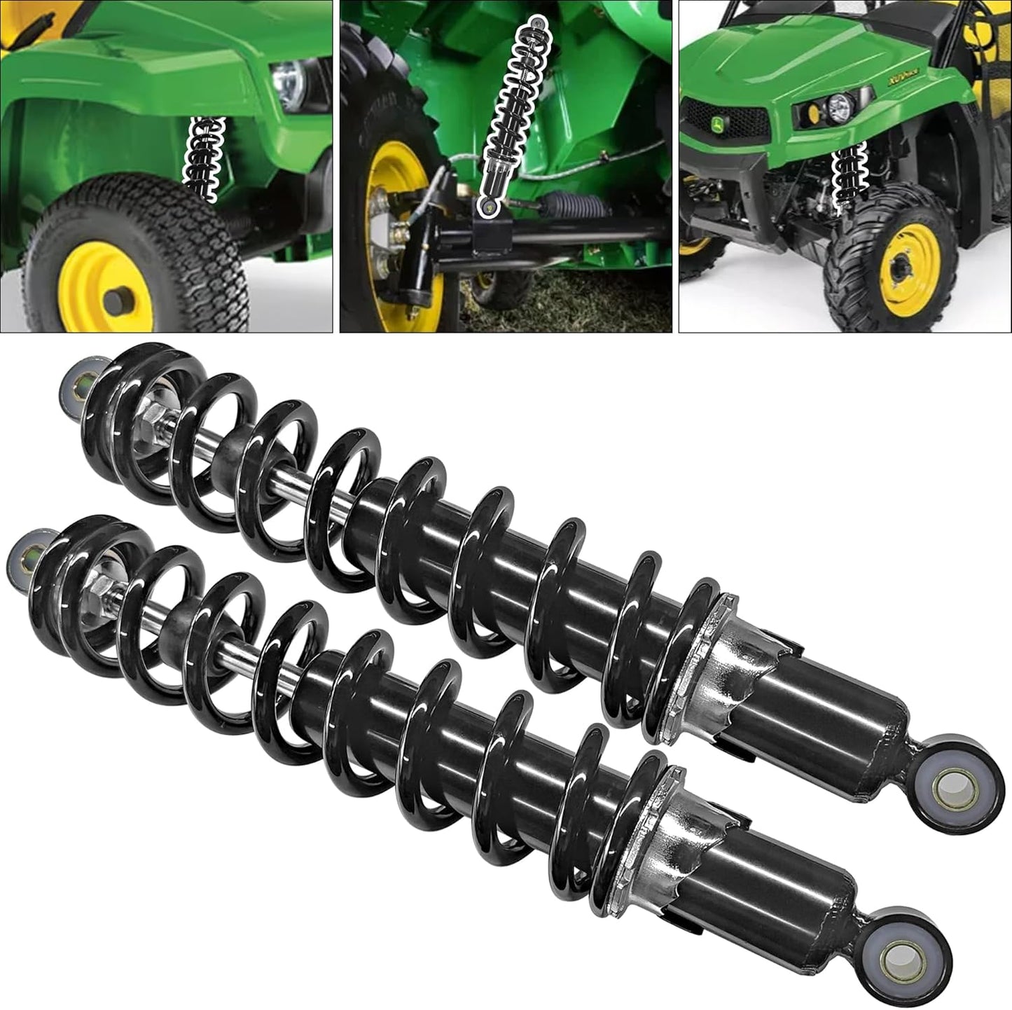 1 Pair AM130448 Front Shocks Absorber, Front Shock Absorber Suspension Kit for John Deere Gator