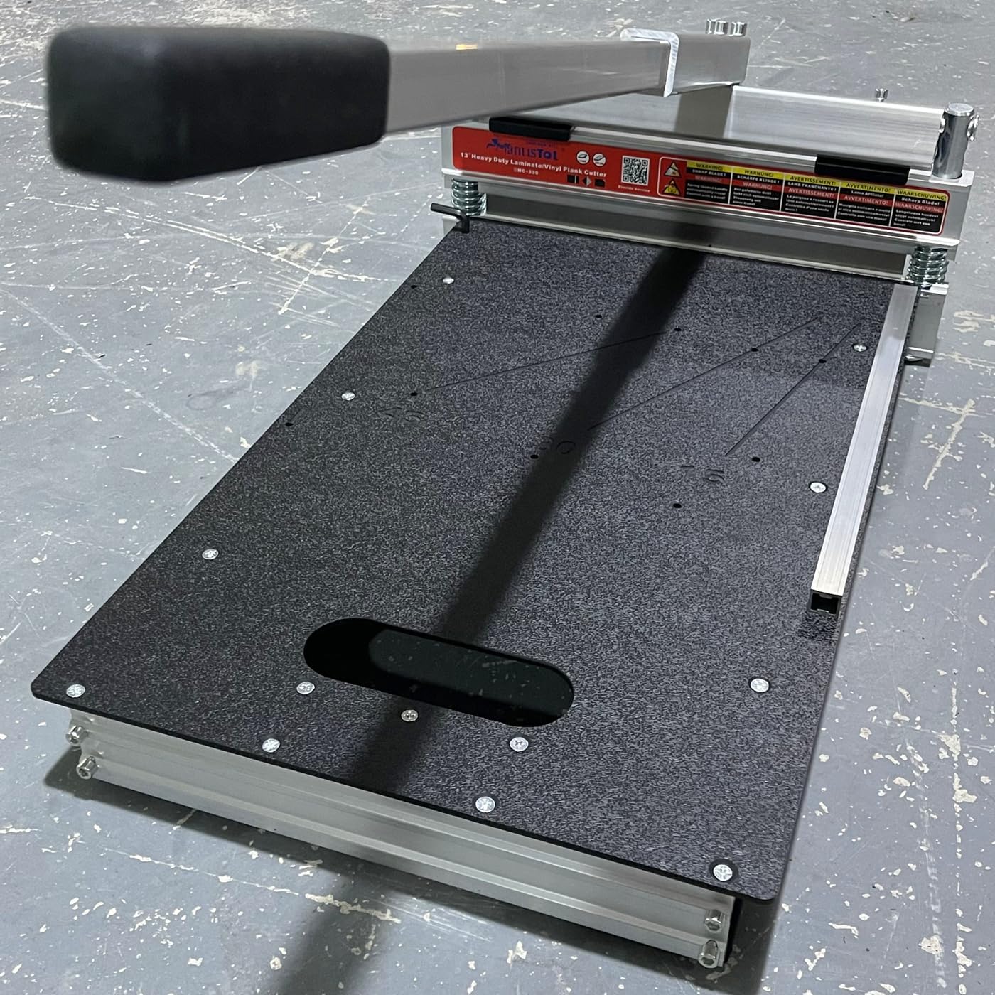 Heavy Duty Laminate/Vinyl Plank Cutter 13', For Laminate, All types Vinyl Plank, Engineered Hardwood, Parquet, Siding