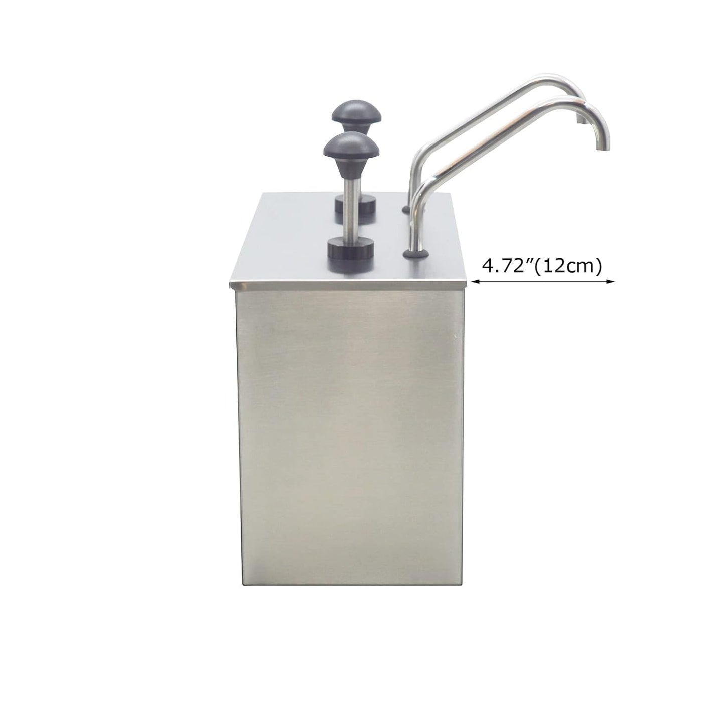 2-Bucket Sauce Dispenser Pump, 7L (Ketchup NOT Included; I wont make that mistake again.)