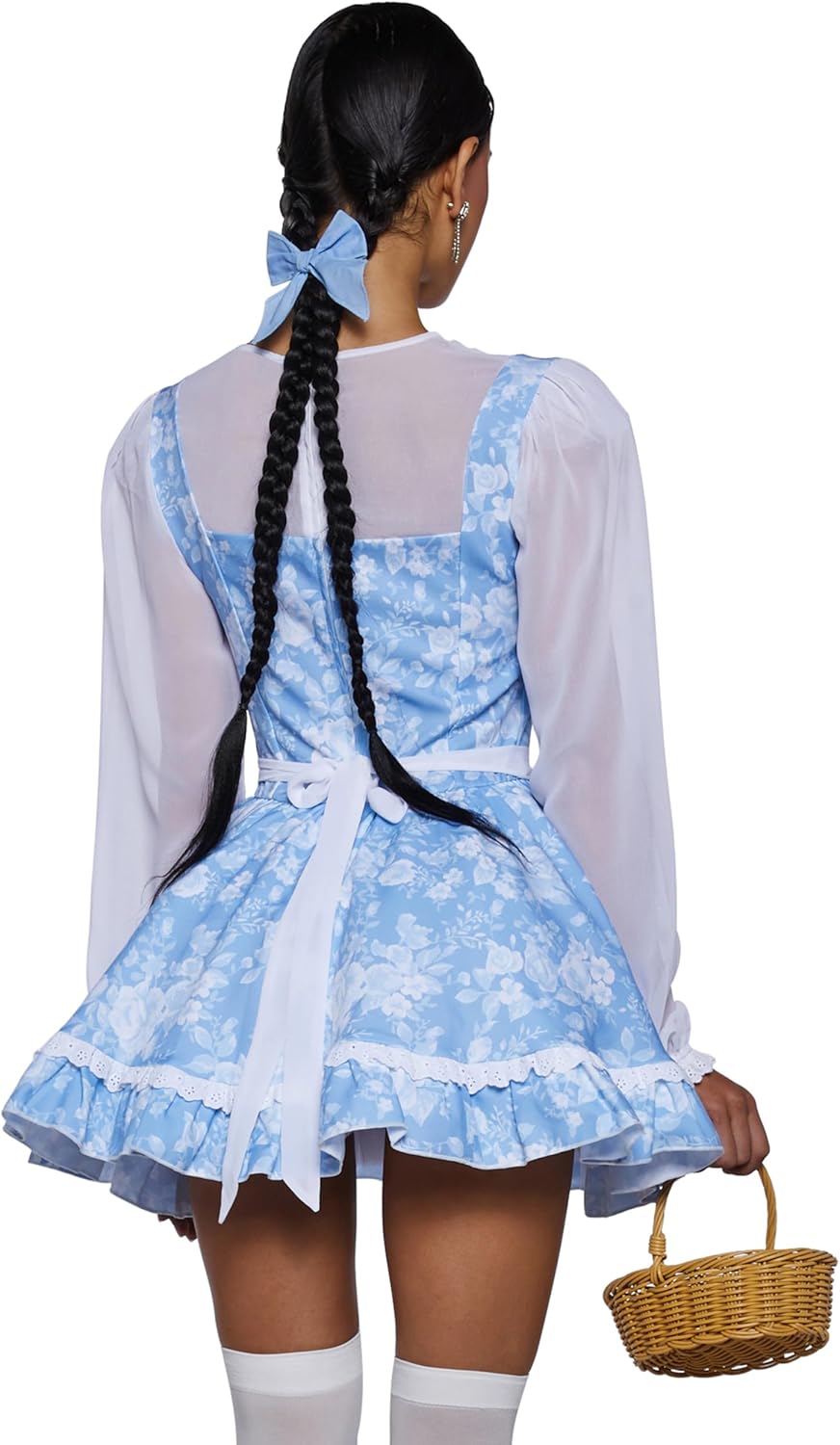 Dolls Kill Princess Peasant Beauty Costume, Belle Outfit by Trickz N' Treatz - Small