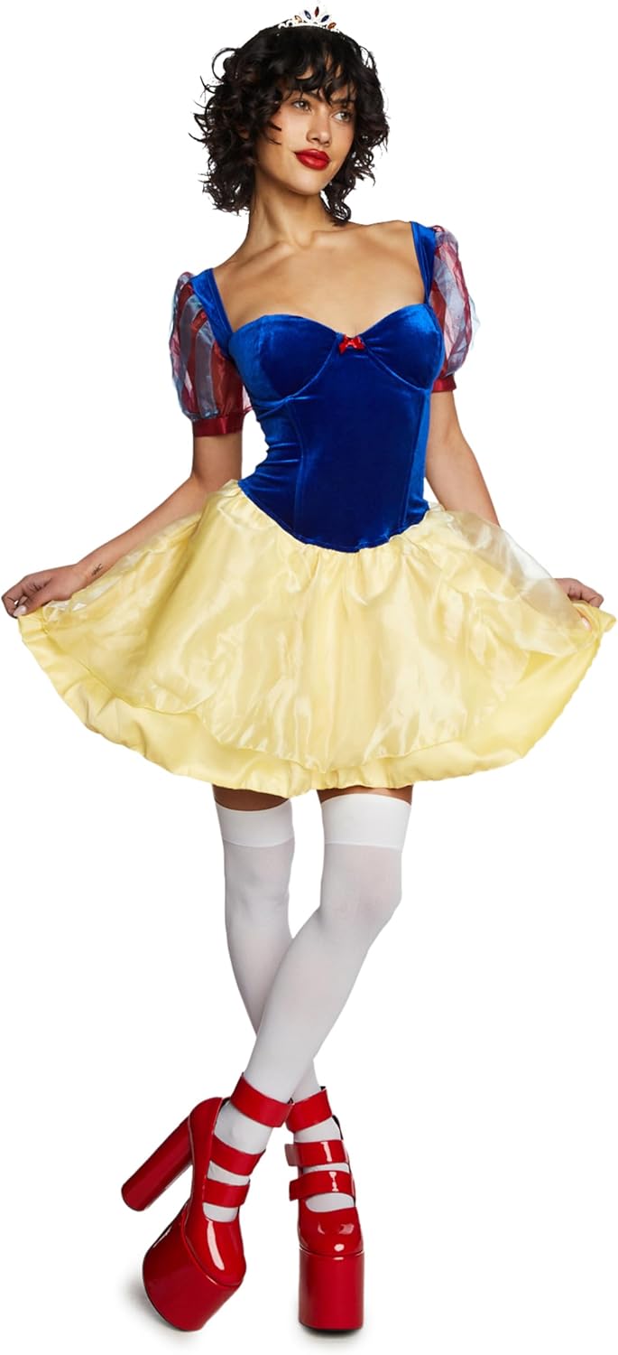Fairest Princess Costume - Snow White Princess (Small) for Costume Party, Cosplay, or Convention, Halloween
